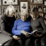 Dementia Patient With Family Members