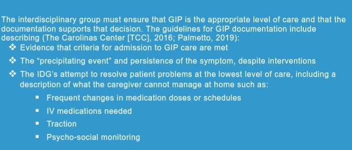 Idg Gip Criteria