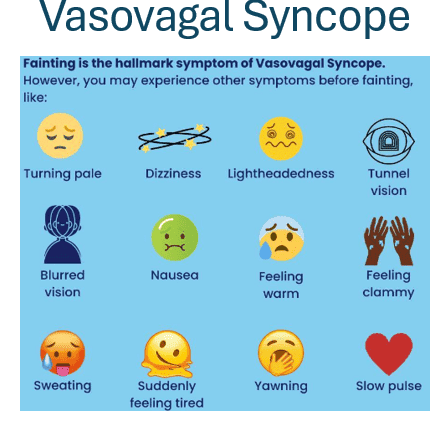 Vasovagal Syncope Symptoms