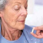 Encouraging a woman to take her medicine